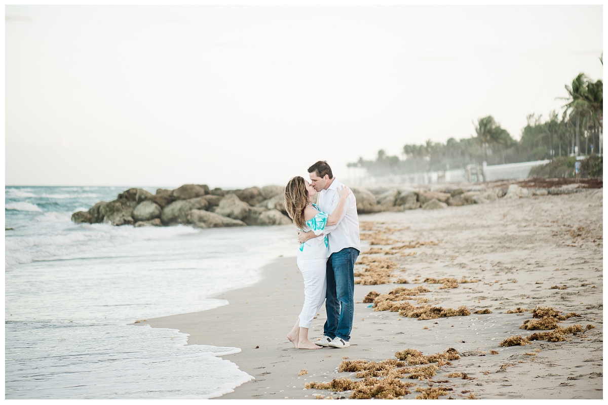 Beach Engagement session by Palm Beach Photography Inc. 