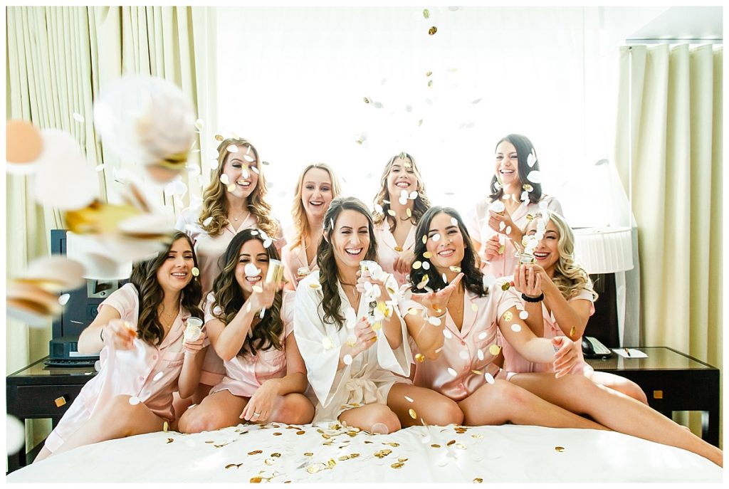 confetti bridesmaids  miami photography